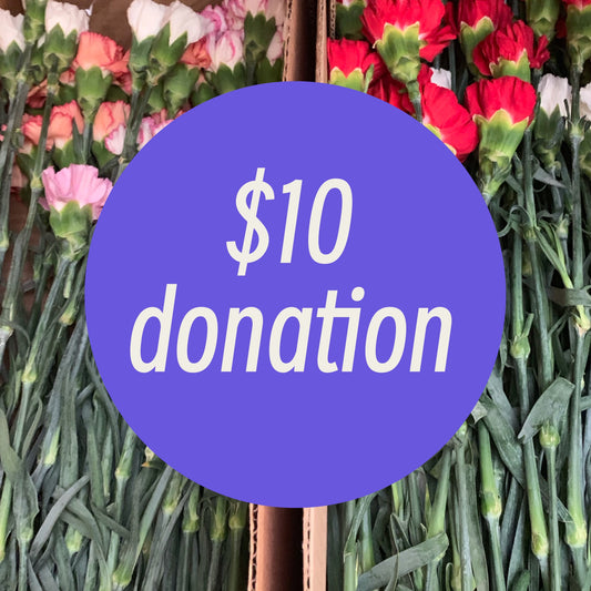 $10.00 Additional donation